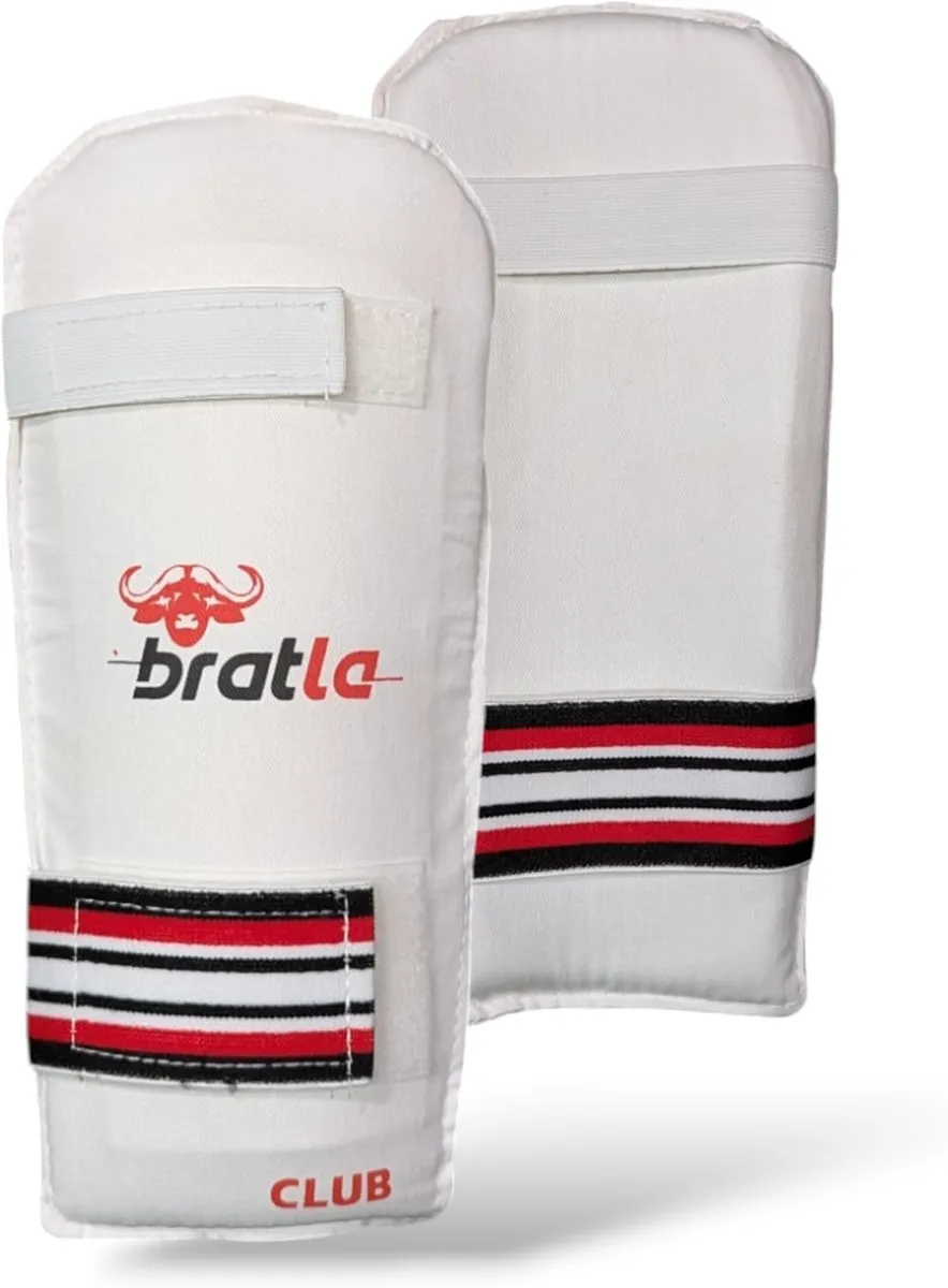 Cricket Arm Guard - Foam Padded Club Cricket Guard Men, Black.jpg