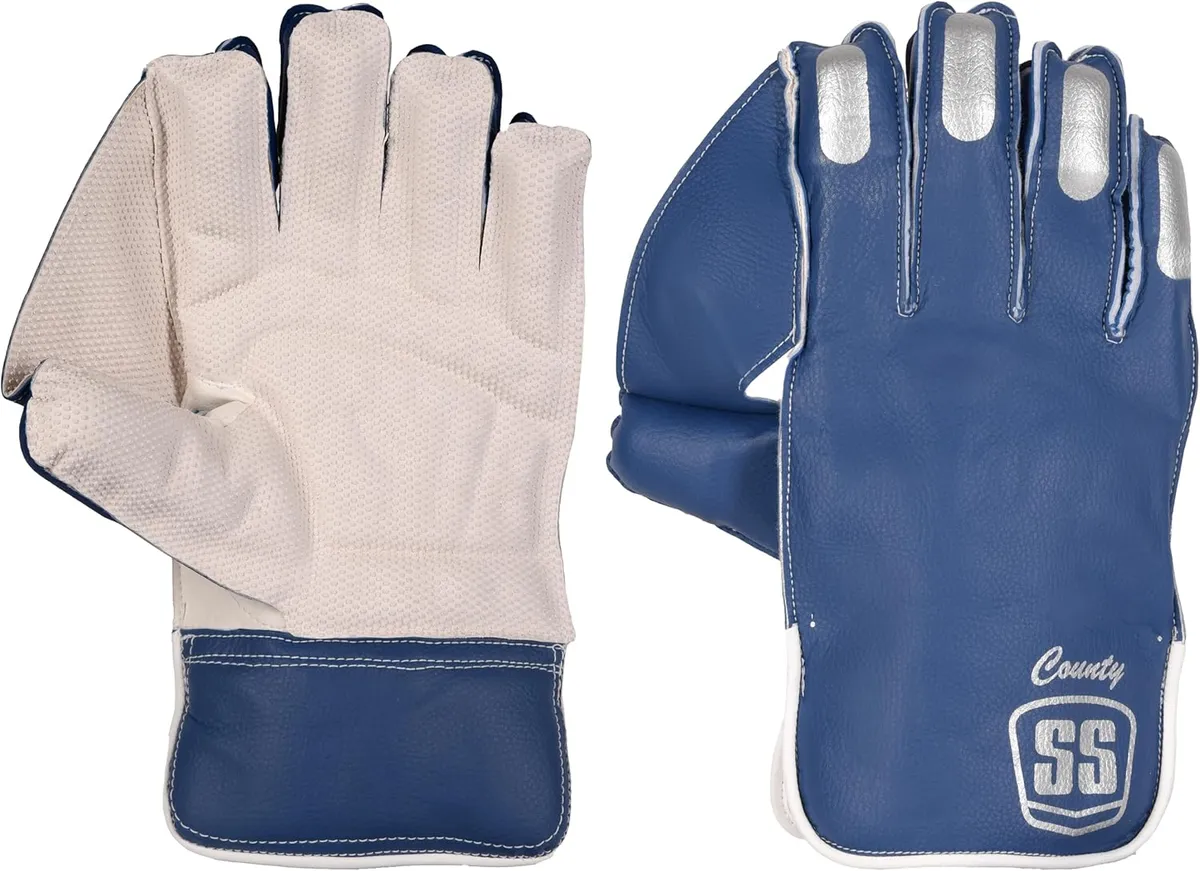 SS Cricket County Wicket Keeping Gloves & Match Inner Gloves.jpg