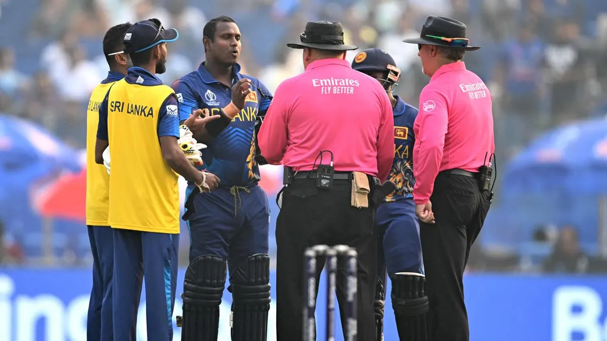 What Is Timed Out in Cricket? The Rule Mathews Hated
